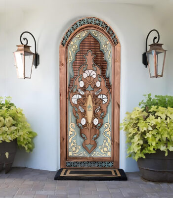 Modern Ahşap Giriş Kapısı