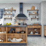 StoneKitchen Vintage – Rustik Güzellik – özel üretim ahşap kapı detay görünümü 1