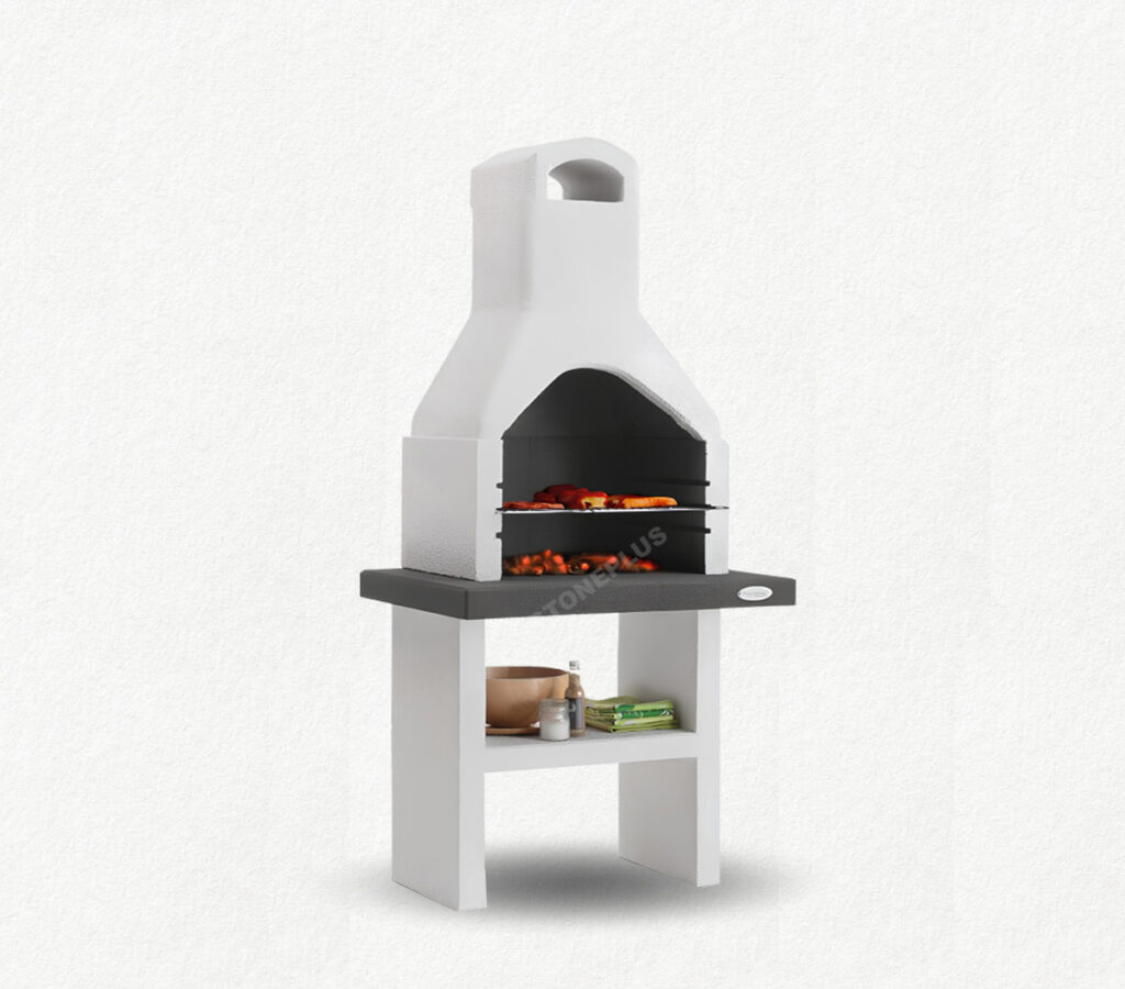 Taş Bahçe Barbeküsü – Stoneplus Nina 80 × 180 – özel üretim özel üretim ahşap kapı