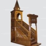 Klasik Ahşap Cami Minberi – özel üretim özel üretim ahşap ürün