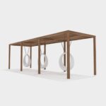 Modern Pergola Salıncak – Stonewood Salıncak – özel üretim ahşap pergola