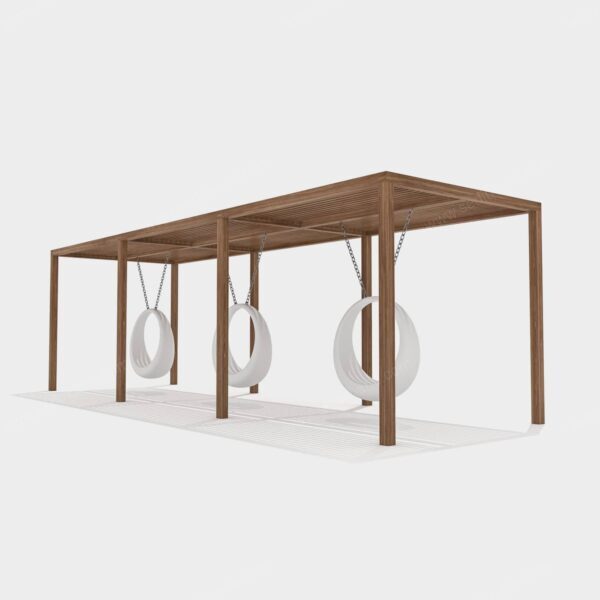 Modern Pergola Salıncak – Stonewood Salıncak – özel üretim ahşap pergola
