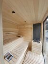 Katran Modüler Sauna – Stonewood Katran – özel üretim ahşap kapı detay görünümü 2