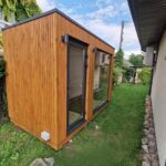 Katran Modüler Sauna – Stonewood Katran – özel üretim ahşap kapı detay görünümü 3