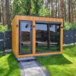 Katran Modüler Sauna – Stonewood Katran – özel üretim ahşap kapı detay görünümü 8