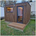 Katran Modüler Sauna – Stonewood Katran – özel üretim ahşap kapı detay görünümü 9