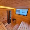 Katran Modüler Sauna – Stonewood Katran – özel üretim ahşap kapı detay görünümü 10