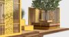 Modern Parklet – Stonewood Bal – özel üretim ahşap kapı detay görünümü 2