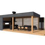 Stonewood Nükse – Modern Kış Bahçesi Çardak 35 m² – ahşap kış bahçesi detay görünümü 2