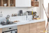 StoneKitchen Pera – özel üretim ahşap kapı detay görünümü 3