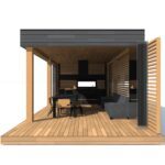 Stonewood Nükse – Modern Kış Bahçesi Çardak 35 m² – ahşap kış bahçesi detay görünümü 4