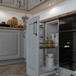 StoneKitchen Lidya – Klasik ve Şık – özel üretim ahşap kapı detay görünümü 5
