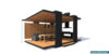 Modern Ahşap Kamelya – Stonewood Mila 23 m² 5 × 4,6 – ahşap pergola detay görünümü 6