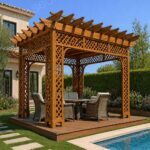 Ahşap Pergola Kamelya – ahşap pergola detay görünümü 2