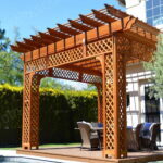 Ahşap Pergola Kamelya – ahşap pergola detay görünümü 4
