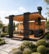 Modern Ahşap Kamelya – Stonewood Mila 23 m² 5 × 4,6 – ahşap kamelya detay görünümü 7
