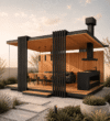 Modern Ahşap Kamelya – Stonewood Mila 23 m² 5 × 4,6 – ahşap kamelya detay görünümü 13