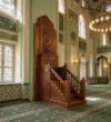 El Oyması Ahşap Cami Minberi – İslami Motifli Lüks Cami Minberi – özel üretim özel üretim ahşap ürün