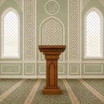Ahşap Vaaz Kürsüsü – Sade Tasarımlı Cami ve Mescit Kürsüsü – özel üretim ahşap ürün detay görünümü 4