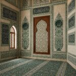 Ahşap İslami Desenli Duvar Paneli – Dekoratif Oymalı Duvar Süsü – özel üretim özel üretim ahşap kapı