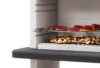 Modern Taş Bahçe Barbeküsü – Stoneplus Nükse 128 cm x 71 cm x 181 cm – ahşap banyo ve lavabo ünitesi detay görünümü 2