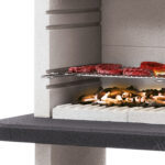 Modern Taş Bahçe Barbeküsü – Stoneplus Nükse 128 cm x 71 cm x 181 cm – özel üretim ahşap ürün detay görünümü 2