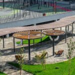 Ahşap Şemsiye Pergola Gölgelik – Üçlü Pergola – ahşap pergola detay görünümü 4
