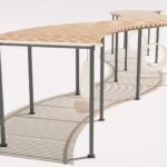 Ahşap Şemsiye Pergola Gölgelik – Üçlü Pergola – ahşap pergola detay görünümü 5