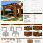 Ahşap Pergola Kamelya – ahşap pergola detay görünümü 1
