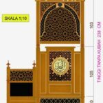 El İşçiliği Ahşap Cami Minberi – Oymalı Desenli Cami Minberi (Klasik Tasarım) – özel üretim ahşap merdiven detay görünümü 2