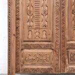 Ahşap İşlemeli Kapı – Stonewood Füsun 100 × 220 – özel üretim ahşap kapı detay görünümü 3