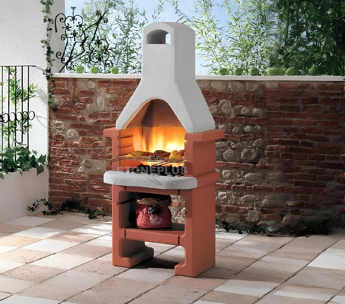 Minimal Hazır Barbekü – Beton Barbekü | Sedirhane Minimal Hazır Barbekü – Beton Barbekü – özel üretim özel üretim ahşap kapı