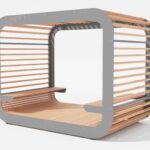 Ahşap Modern Pergola – Stonewood Zerafet – ahşap pergola detay görünümü 6