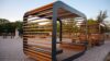 Ahşap Modern Pergola – Stonewood Zerafet – ahşap pergola detay görünümü 2