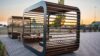 Ahşap Modern Pergola – Stonewood Zerafet – ahşap pergola detay görünümü 4