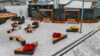 Aydınlatmalı Modern Salıncak – Stonewood Lotus – ahşap pergola detay görünümü 1