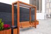 Aydınlatmalı Modern Salıncak – Stonewood Lotus – ahşap pergola detay görünümü 6