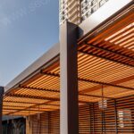 Ahşap Modern Konsept Pergola – Stonewood Still – ahşap pergola detay görünümü 5