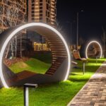 Ahşap Modern Çember Bank – Stonewood Çember – ahşap bank detay görünümü 5