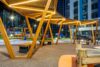 Ahşap Aydınlatmalı Pergola – Stonewood Prizma – ahşap pergola detay görünümü 6
