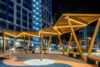 Ahşap Aydınlatmalı Pergola – Stonewood Prizma – ahşap pergola detay görünümü 8