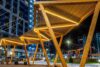 Ahşap Aydınlatmalı Pergola – Stonewood Prizma – ahşap pergola detay görünümü 9