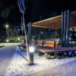 Ahşap Konsept Tasarım Pergola – Stonewood Boğaziçi – ahşap pergola detay görünümü 1