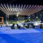 Ahşap Konsept Tasarım Pergola – Stonewood Boğaziçi – ahşap pergola detay görünümü 2