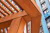 Ahşap Aydınlatmalı Pergola – Stonewood Prizma – ahşap pergola detay görünümü 12