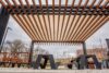 Ahşap Konsept Tasarım Pergola – Stonewood Boğaziçi – ahşap pergola detay görünümü 3
