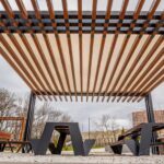 Ahşap Konsept Tasarım Pergola – Stonewood Boğaziçi – ahşap pergola detay görünümü 3