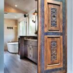 Sürgülü Ahır Kapısı Modelleri – Stonewood Petek 100 × 220 – özel üretim ahşap kapı detay görünümü 9