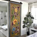 Modern Ahşap Ahır Kapısı – Stonewood Kızıl 100 × 220 – özel üretim ahşap kapı detay görünümü 13