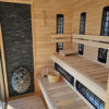 Katran Modüler Sauna – Stonewood Katran – özel üretim ahşap kapı detay görünümü 23